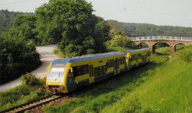 Pociąg osobowy nr 90143 relacji Kościerzyna - Gdynia Główna zestawiony...
